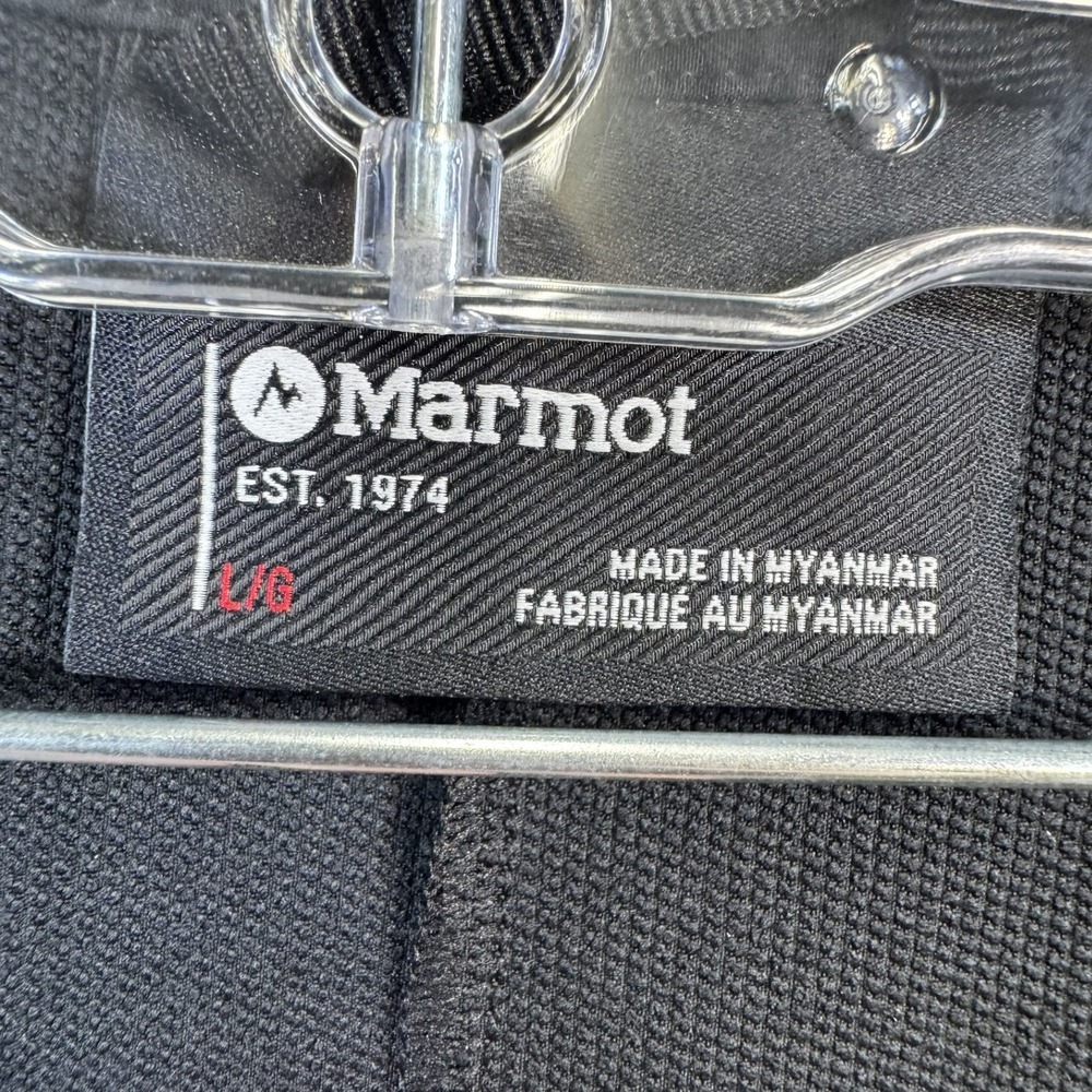 Marmot Mens Tempo Softshell Jacket Black Full Zip Beet.TV Logo L M16076-001 NWT - Picture 3 of 12